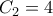 C_2=4