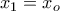 x_1=x_o