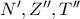 N', Z'', T''