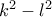 k^{2}-l^{2}