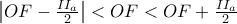 \left| OF-\frac{II_{a}}{2}\right| <OF<OF+\frac{II_{a}}{2}
