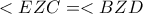 < EZC=<BZD