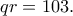 qr=103.