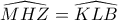 \widehat{MHZ}=\widehat{KLB}