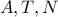 A,T,N