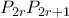 P_{2r}P_{2r+1} P_{2r}P_{2r+1}