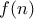 f(n) 