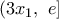 (3{{x}_{1}},\,\,e]