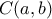 C(a,b)