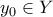 y_0\in Y