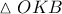 \vartriangle OKB