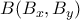 B(B_x,B_y) B(B_x,B_y)