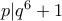 p|q^6+1