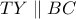 TY\parallel BC