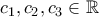 c_1,c_2,c_3 \in \mathbb{R}