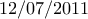 12/07/2011