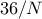 36/N 36/N