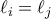 \ell_i=\ell_j