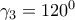 \gamma _3=120^0