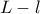 L - l