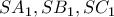 SA_1,SB_1,SC_1
