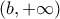 (b,+\infty)