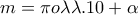 m=\pi o\lambda \lambda .10+\alpha