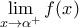 \underset{x\to {{\alpha }^{+}}}{\mathop{\lim }}\,f(x)