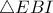 \triangle EBI