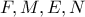 F,M,E,N