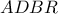 ADBR