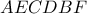 AECDBF