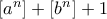 [a^n]+[b^n]+1