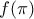 f(\pi)