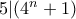 5|(4^n+1)