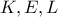 K,E,L