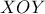 \displaystyle{XOY}
