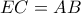 EC=AB