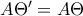 A\Theta'=A\Theta