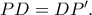 PD = DP'.