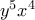 y^5x^4