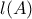 l(A)