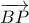 \displaystyle{\overrightarrow {BP} }