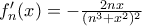 f_{n}^{\prime}(x)=-\frac{2nx}{({n^3+x^2})^2} f_{n}^{\prime}(x)=-\frac{2nx}{({n^3+x^2})^2}