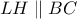 LH\parallel BC