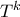 T^k