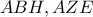 ABH, AZE