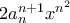 2a_n^{n+1}x^{n^2}