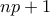 np+1