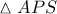 \vartriangle APS